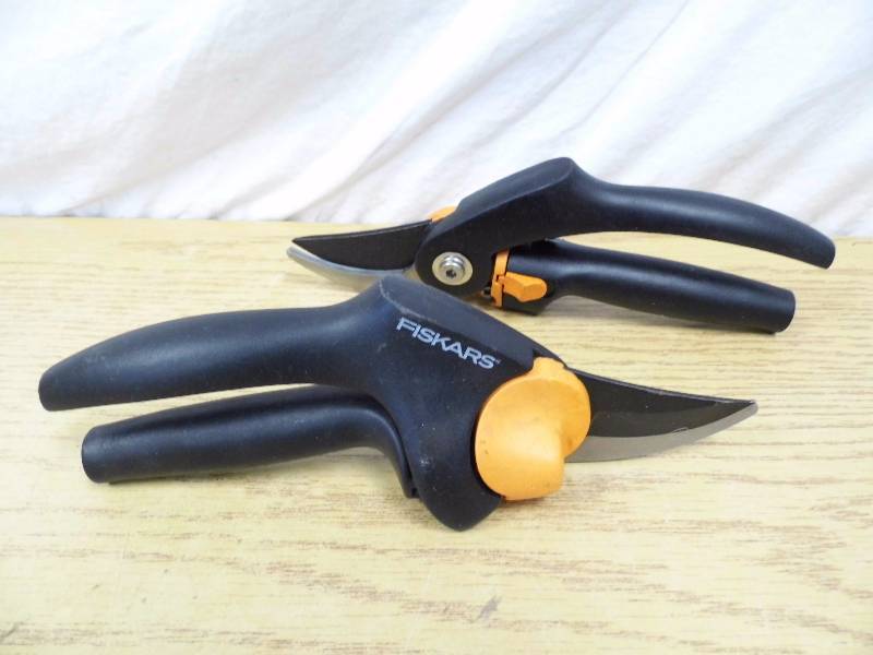 2 Pair Fiskars Hand Pruners