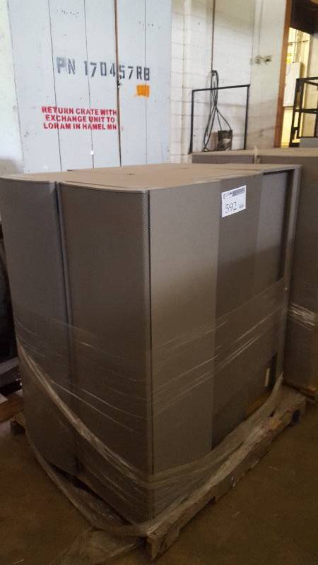 lot 592 image: Lot of (6) Cubicle Cabinets