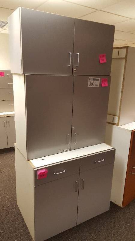 Lot of (3) Commercial Under-Counter Cabinets