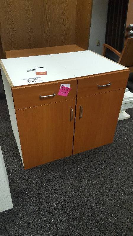 Commercial 2-Door 2-Drawer 2-Shelf Under-Counter Cabinet