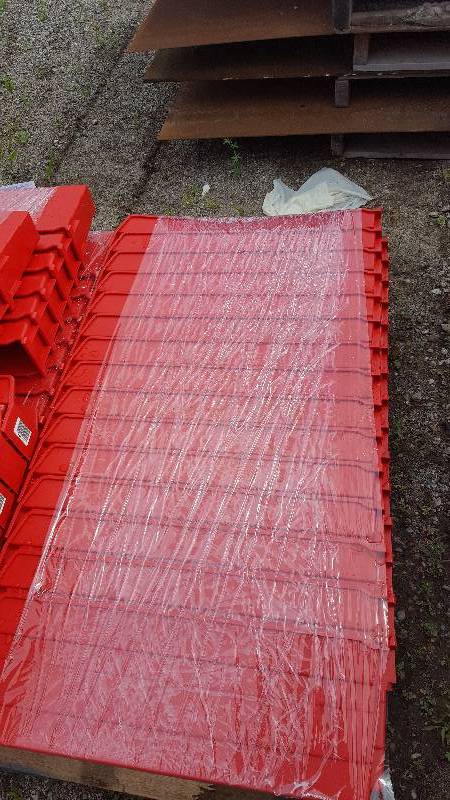 lot 553 image: Lot of (30) Plastic Storage Bins