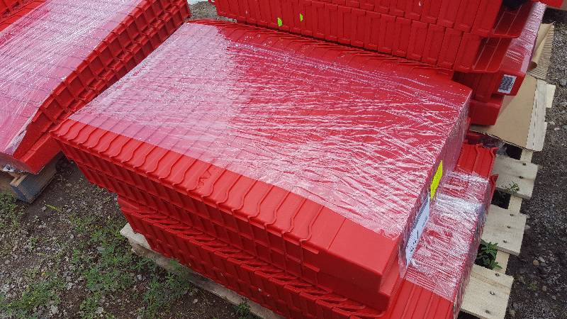 lot 561 image: Lot of (40) Plastic Storage Bins