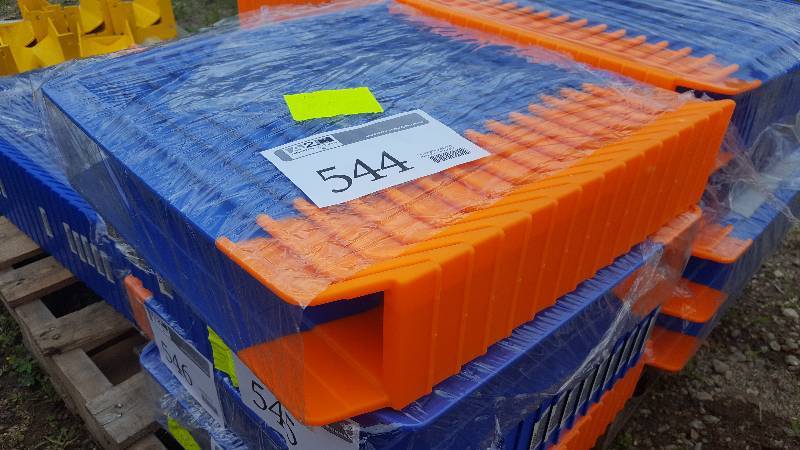 lot 546 image: Lot of (15) Plastic Storage Bins