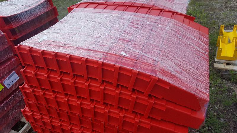 lot 567 image: Lot of (30) Plastic Storage Bins