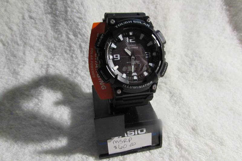 MENS CASIO WATCH, MSRP $60.00