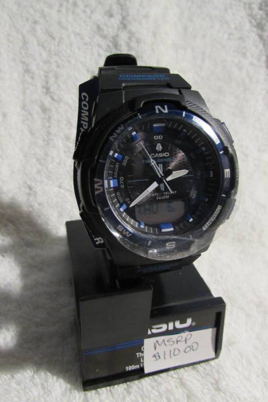 MENS CASIO WATCH, MSRP $110.00