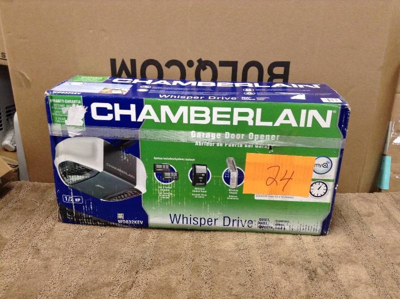 Chamberlain Whisper Drive 12 HP Belt Drive Garage Door Opener with MyQ Technology New