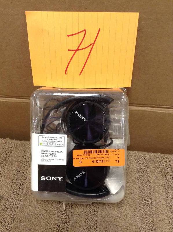 Sony ZX Series Headphones