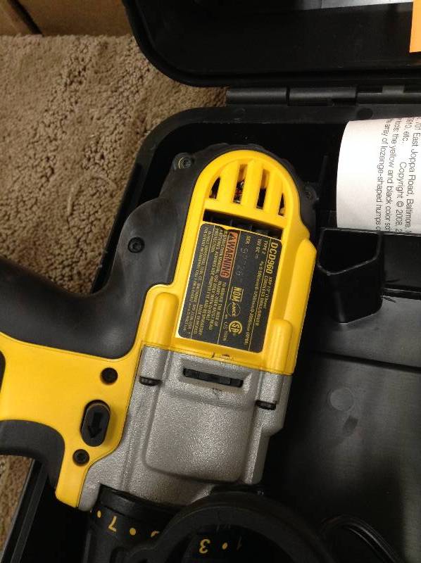 DEWALT 18-Volt XRP Lithium-Ion 12 in. Cordless DrillDriver Kit open box never used