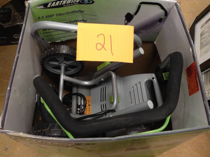 Earthwise TC78510 Tiller Cultivator Power Tool  in working conditiuons