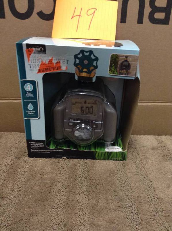 Orbit 56545 4Outlet Integrated Watering System open box never used