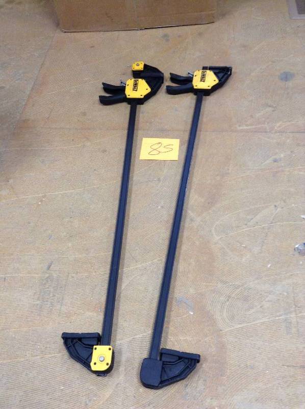 Set of 2 DEWALT 36 in. X-Large Trigger Clamp
