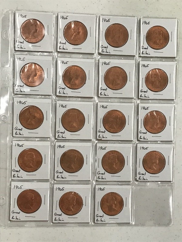 1965 - Great Britain - One Penny - ...