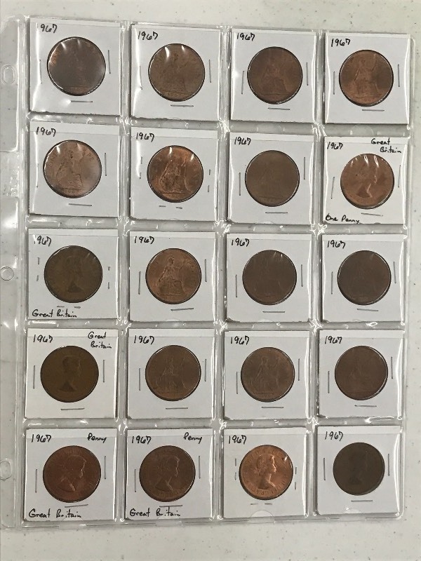 1967 - Great Britain - One Penny - ...