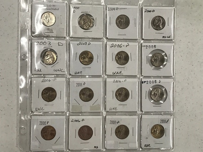 2000-11 P &D - Jefferson Error Coin...