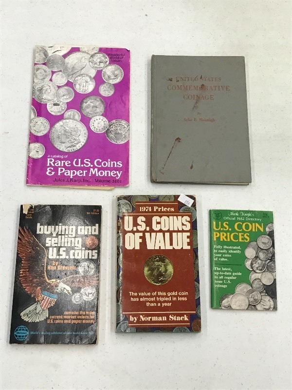 US Coin Collection Books - Qty. 5...