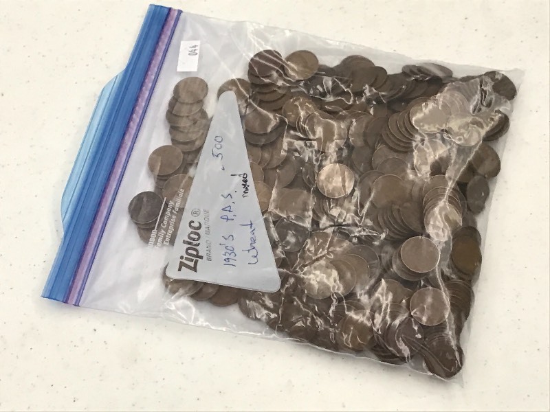 Wheat Cents - 10 Full Rolls - 1930...