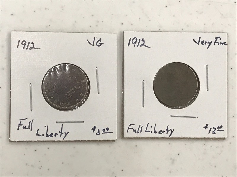 1912 (Full Liberty) & 1912 (Full Li...