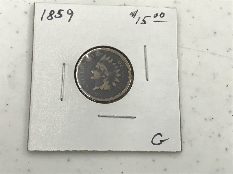 1859 Indian Head Cent - 2017 Redboo...