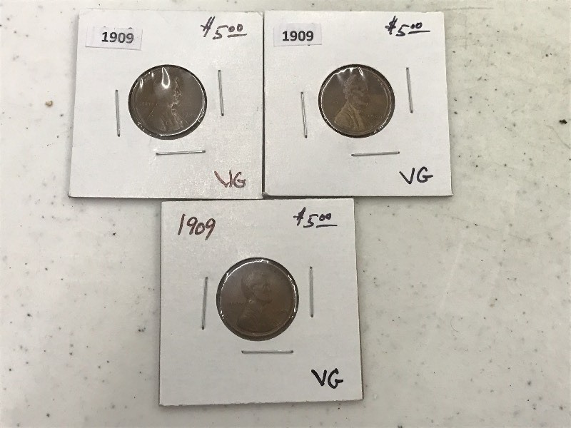 1909 P - Lincoln Wheat Cents - Qty....