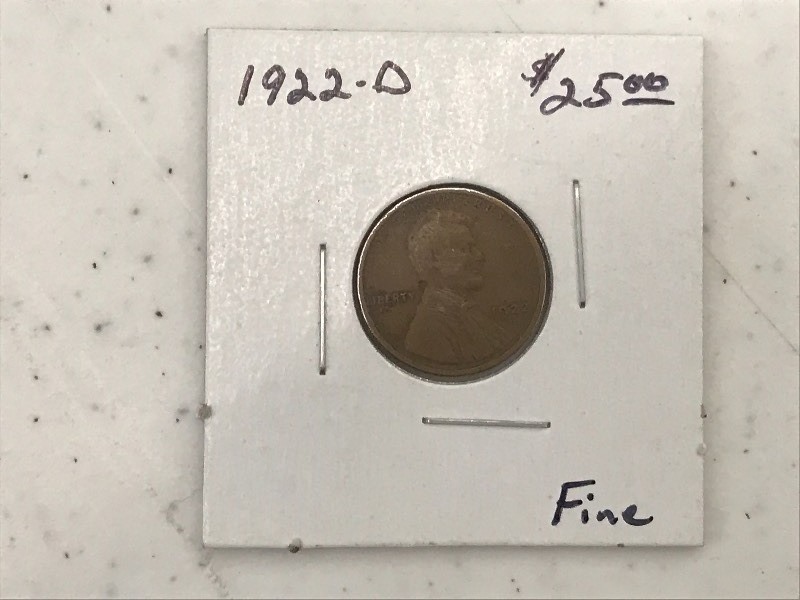 1922 D - Lincoln Wheat Cent - 2017 ...
