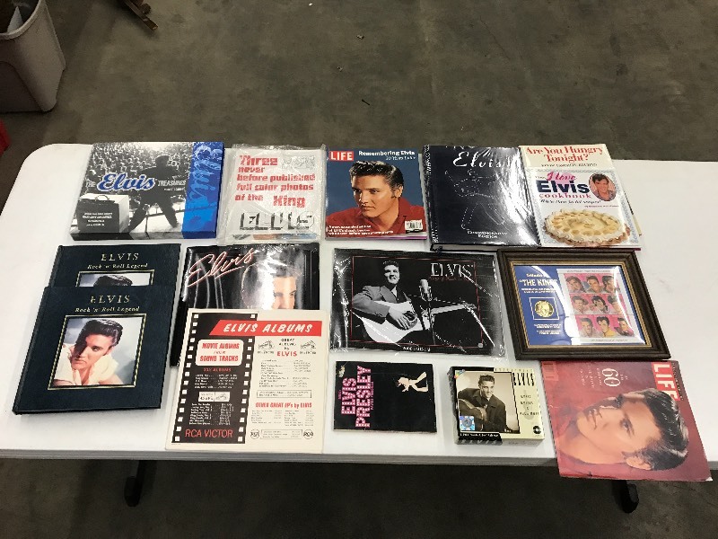 Lot Of Assorted Elvis Presley Magaz...