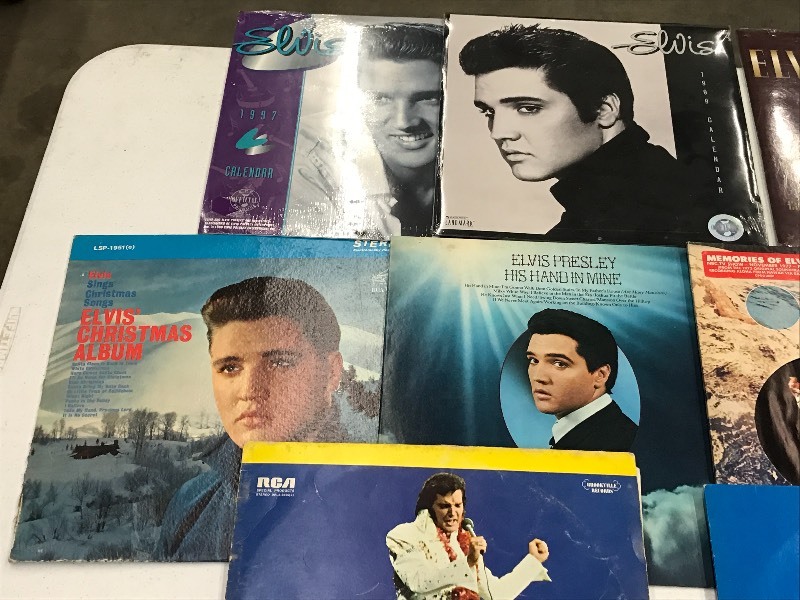 Lot Of Assorted Elvis Presley Recor...