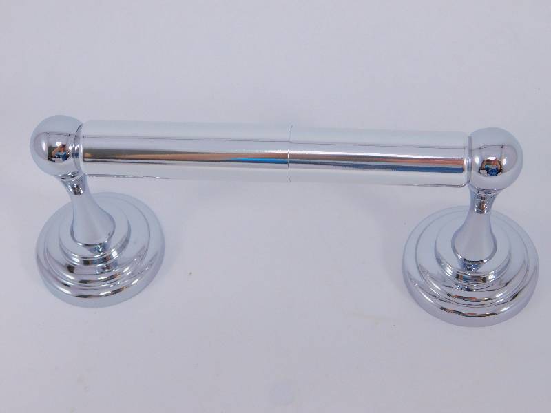 Lot Of 44 Baxter Collection Polished Chrome Toilet Paper Holder