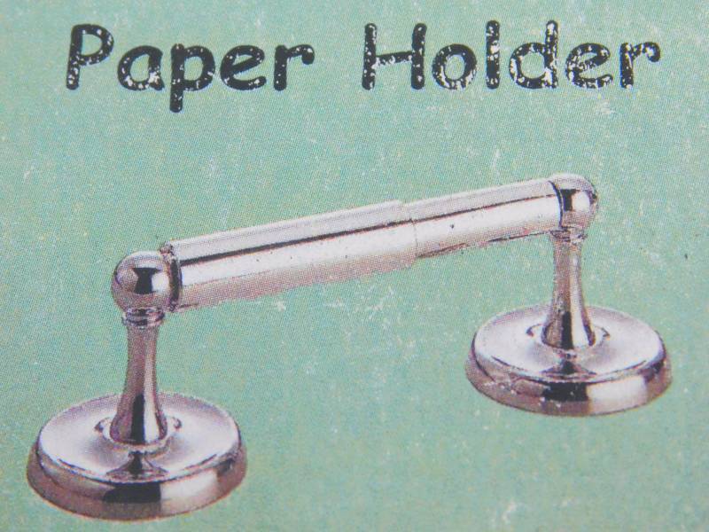 Lot Of 12 Clear Lake collection Polished Chrome Toilet Paper Holder