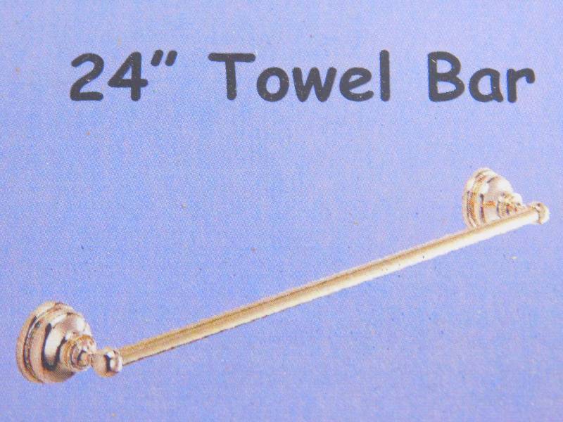 Lot Of 17 Big Island Collection Brushed Nickel 24 Towel Bar