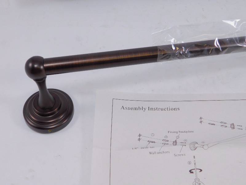 Lot Of 20 Baxter Collection Oil Rubbed Bronze 18 Towel Bar