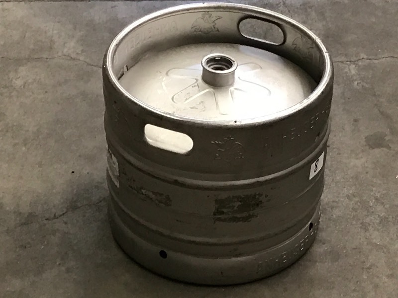 lot 8 image: Anhueser Busch 8-Gallon Keg, Empty ...