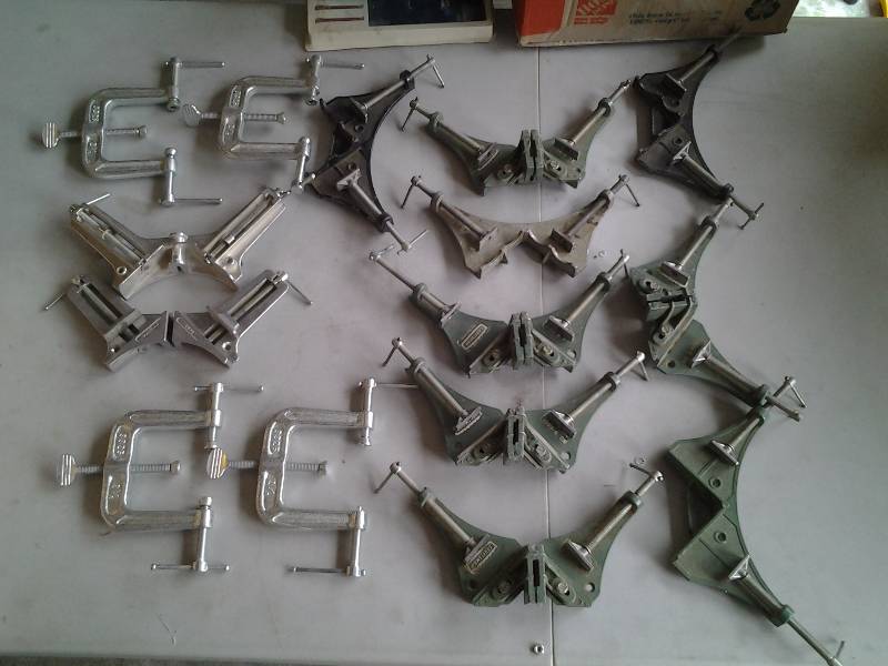lot 76 image: Misc Frame Clamps & Other Devices