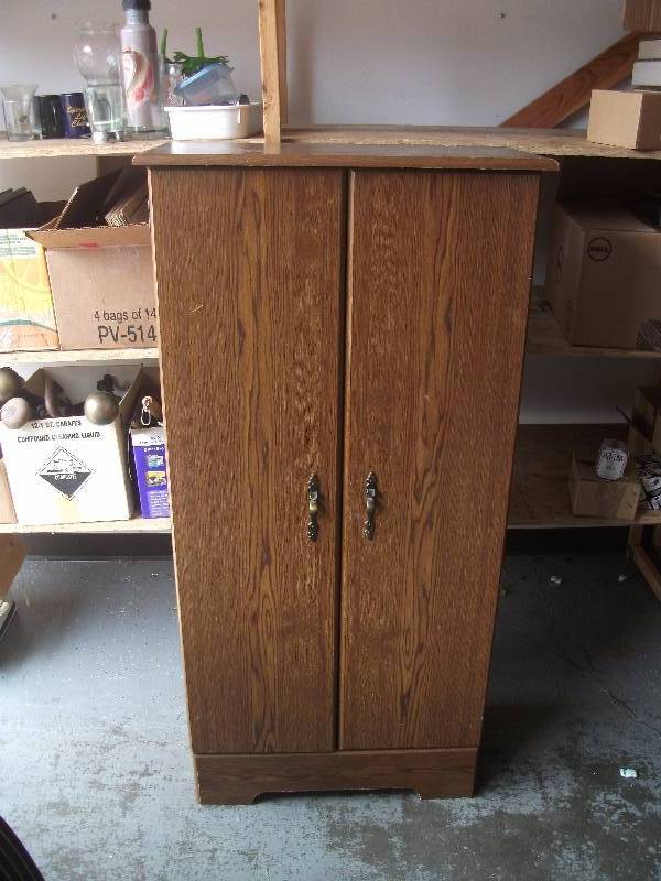 lot 24 image: 2-Door Pantry Cabinet 26x14x55