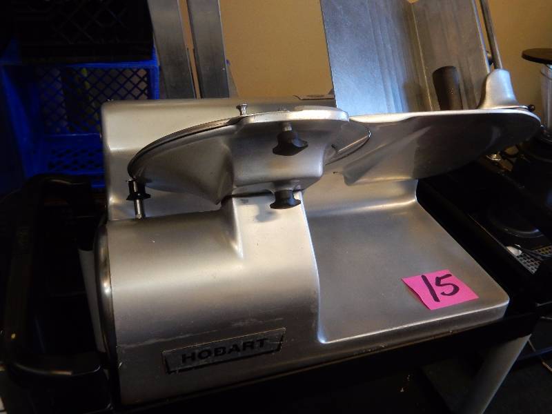 lot 15 image: Hobart Meat Slicer