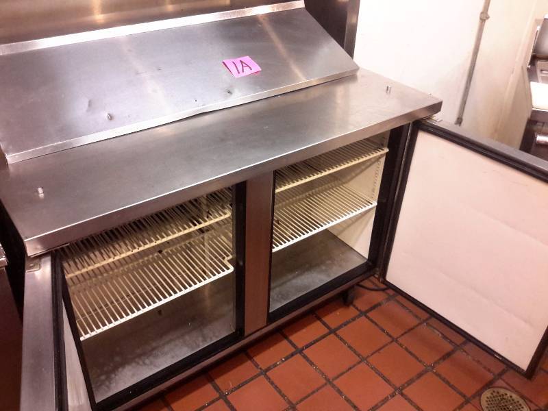 lot 1A image: True, RefrigeratedSuperior Makeup Table..