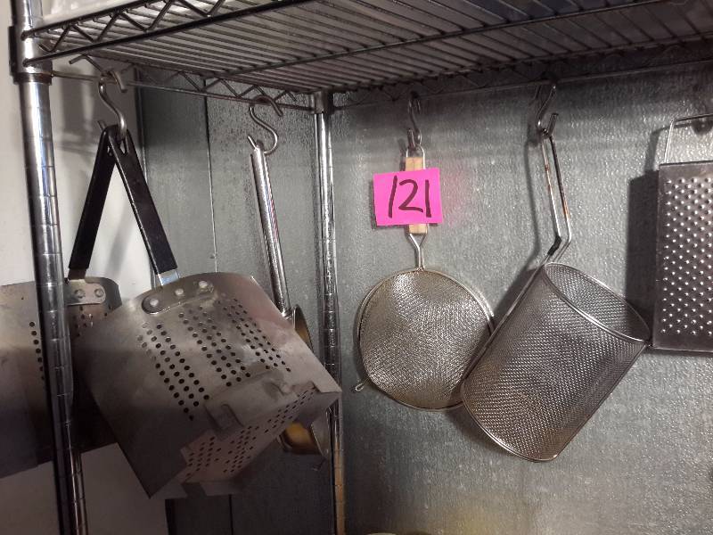 lot 121 image: Misc. sifter tools as pictured
