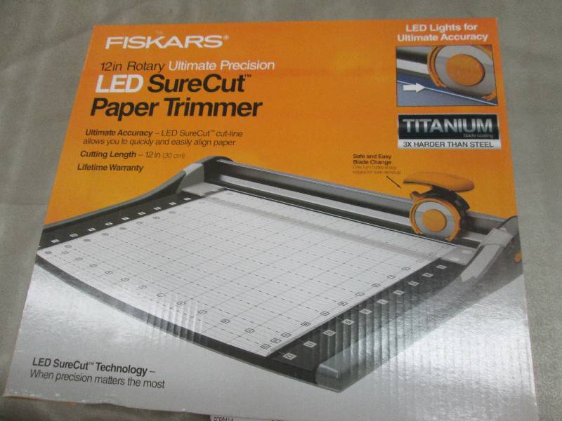 Fiskars 12 inch Rotary Led Sure Cut...