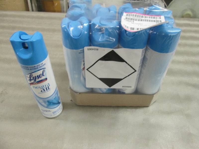 Lot of 9 Lysol Neutra Air Sanitizin...