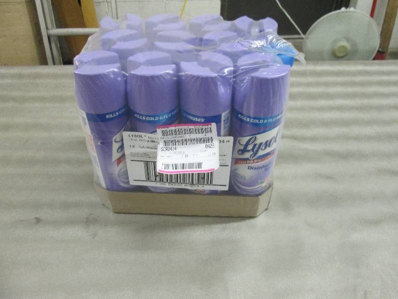Lot of 12 Lysol Disinfectant Spray ...