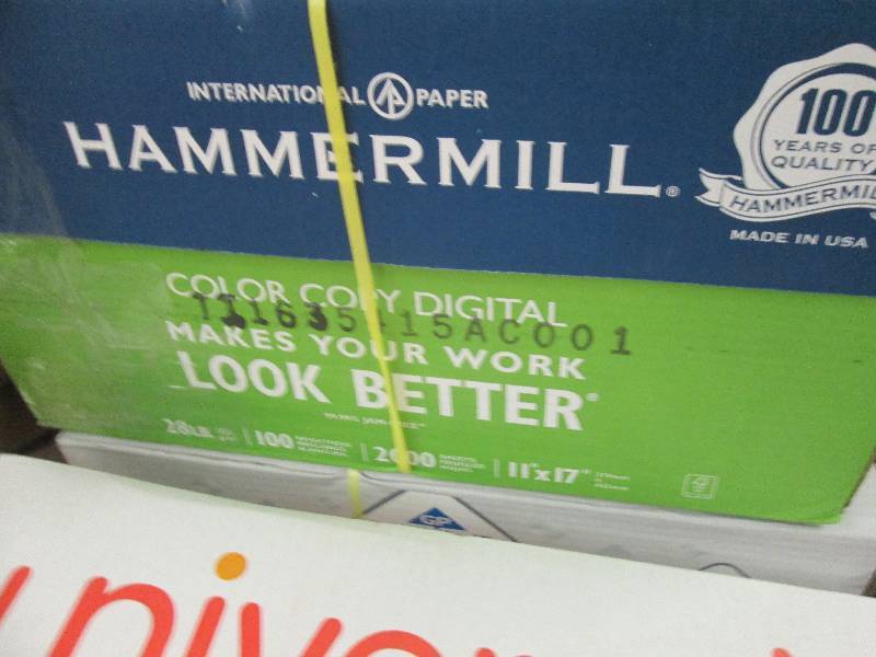 Case of Hammermill 11x17 inch White...
