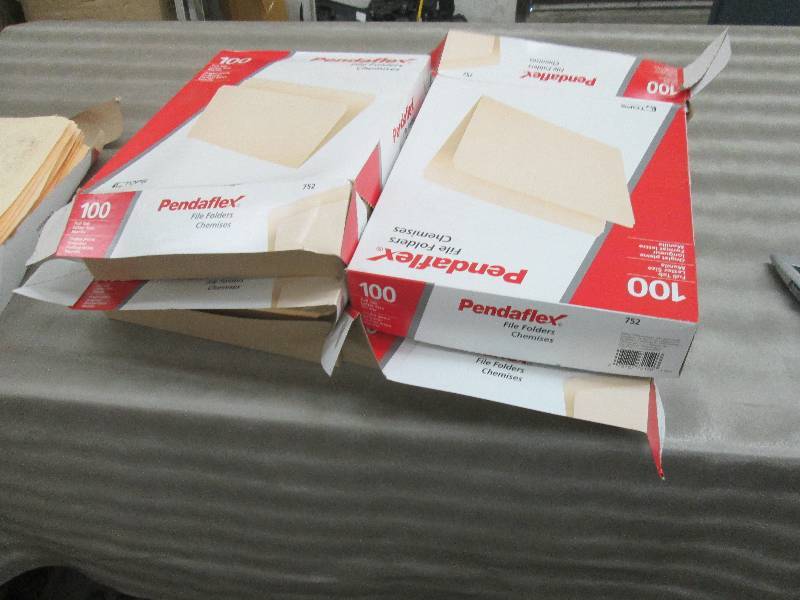 Lot of 4 Pkgs Pendaflex Full Tab Fi...