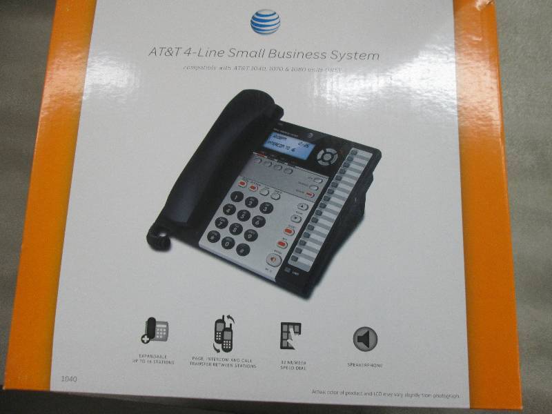 AT&T 1070 4-Line Expandable Corded ...