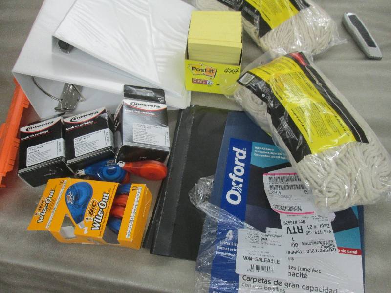 2 Binders, 3 Black Ink Cartridges, ...