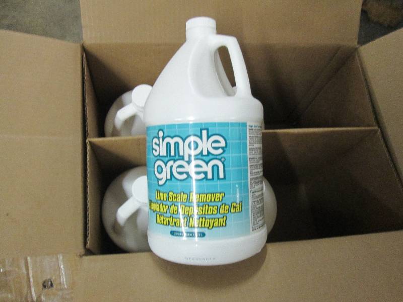 Lot of 5 Gallons Simple Green Lime...