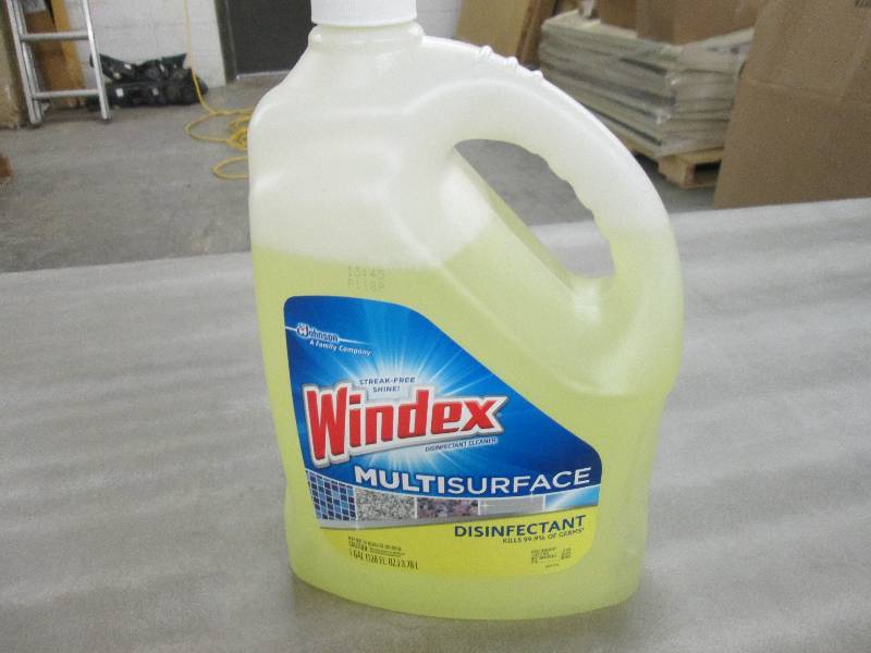 Lot of 3 Gallons of Windex Multisur...
