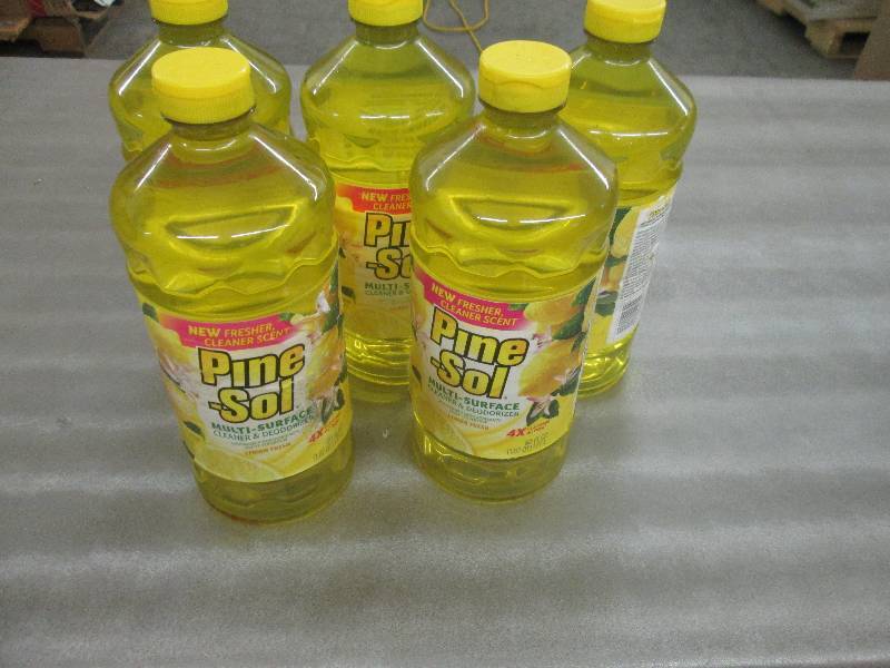 Lot of 5 60 oz Pine-Sol MultiSurfa...