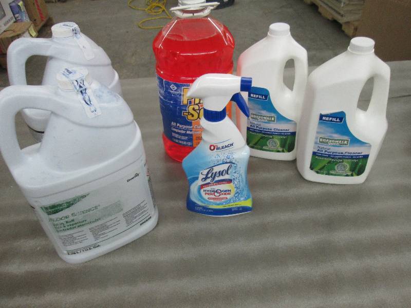Lot of 6 Assorted Cleaning Products...