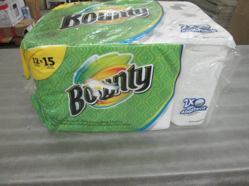 Bounty 2-ply White Large Paper Towe...
