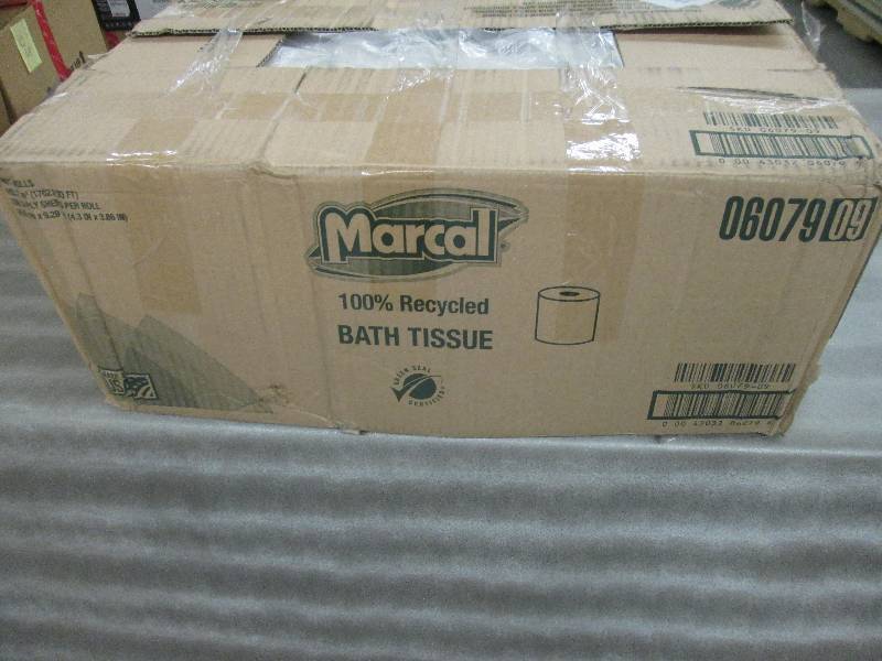 1 case of 48 rolls Marcal 2ply Bath...